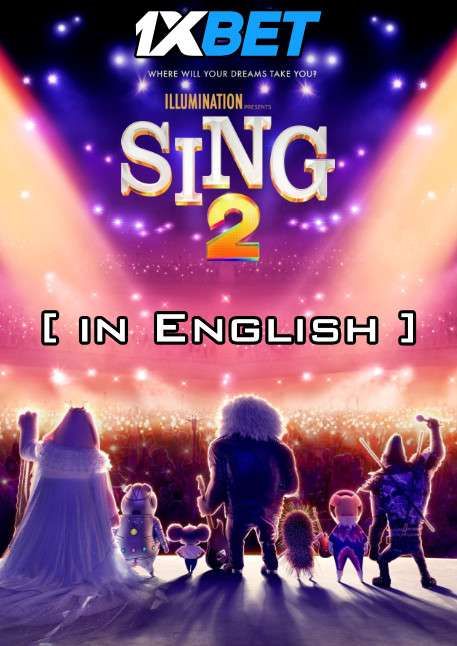 poster of Sing 2 (2021) [In English] CAMRip